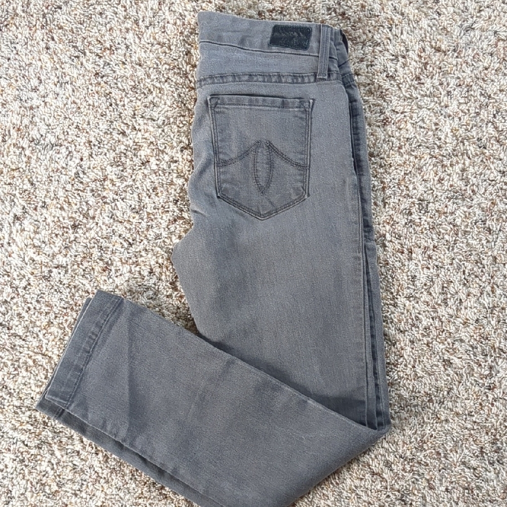Level 99 Charcoal Skinny Jeans